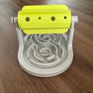 Rotating puzzle feeder for dogs